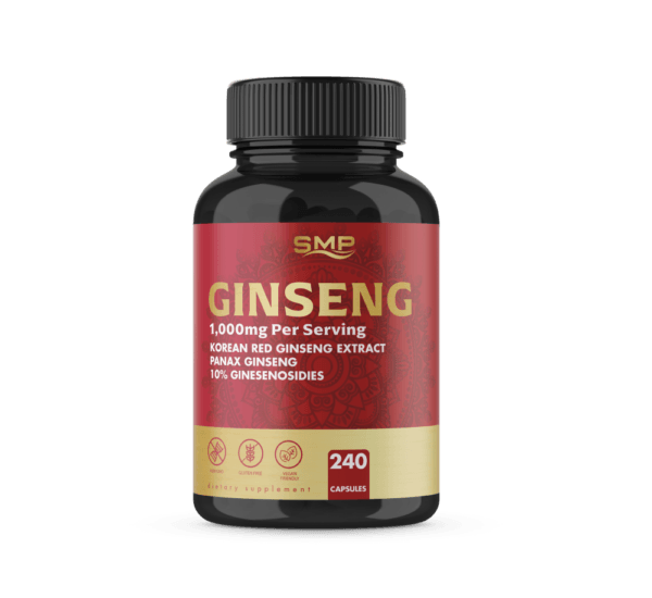 Korean Red Panax Ginseng Extract Capsules, Size '0'