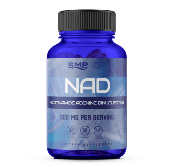 NAD (Nicotinamide Adenine Dinucleotide) Capsule 250mg ea, Size '2'