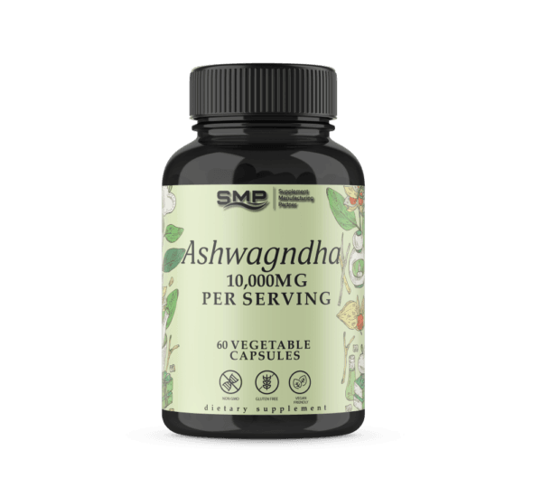 Ashwagandha 20:1 Extract Capsules 250mg ea