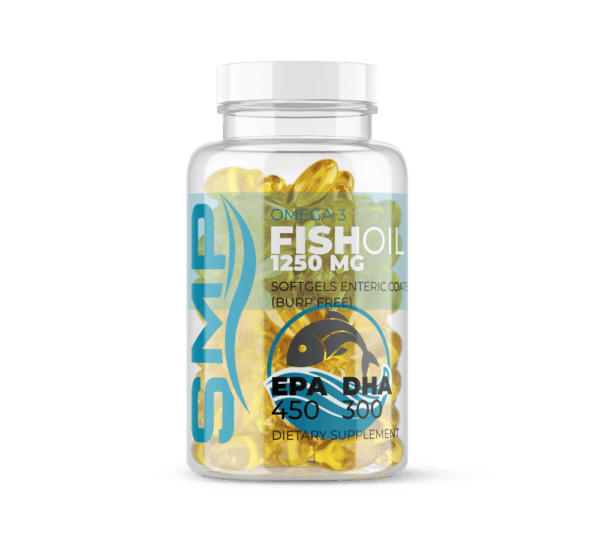 Fish Oil 1,250 mg Softgel Enteric Coated (Burp Free) 450 EPA/300 DHA