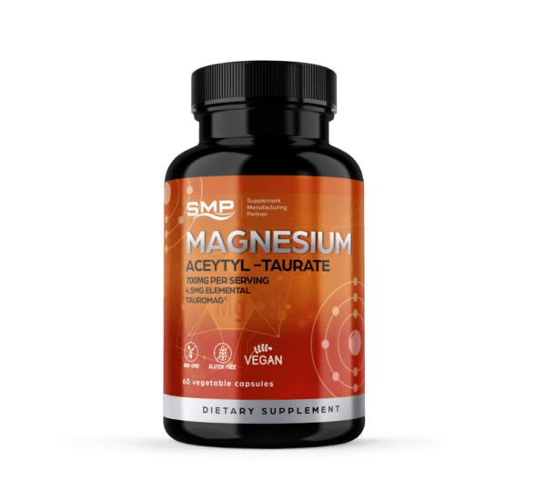 Magnesium Acetyl-Taurate Capsules 350mg ea