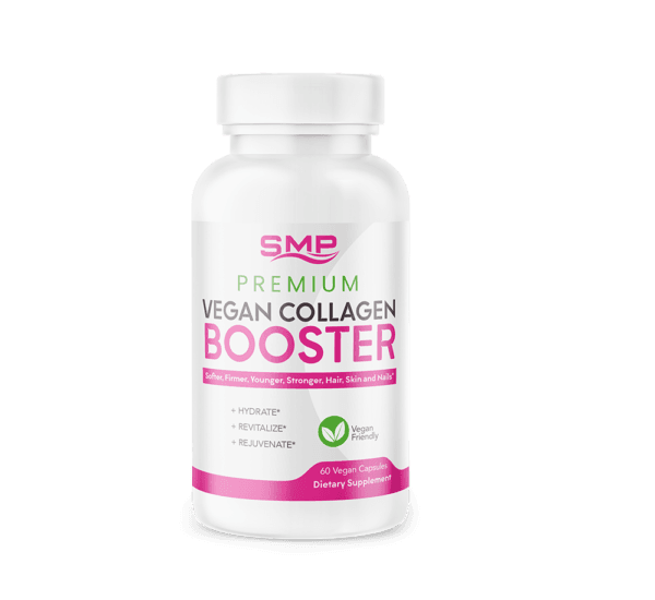 High Potency Vegan Collagen Booster – Amino Acids – Resveratrol – Aloe Vera – Zinc – Vitamin C – Veggie Caps