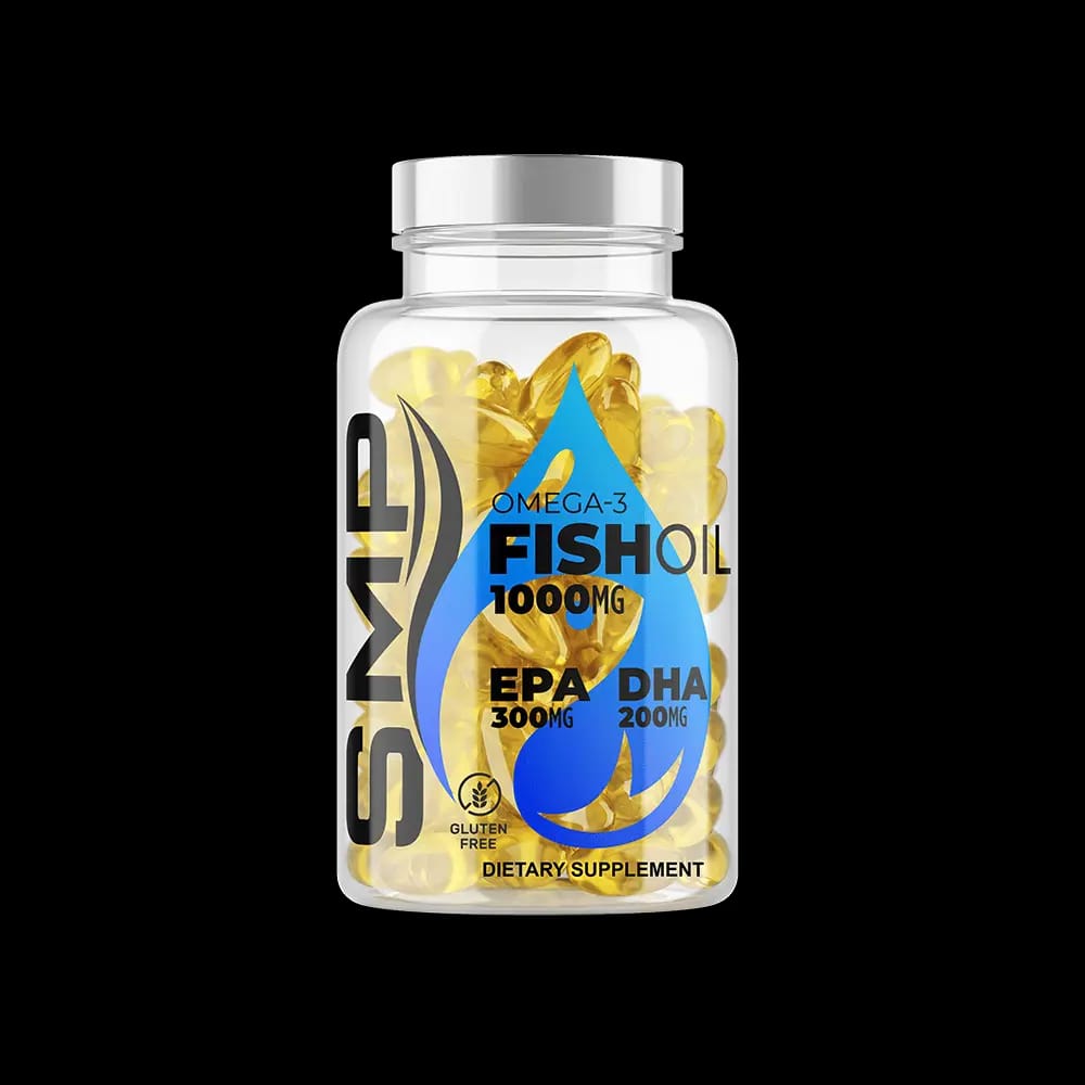 Fish Oil Softgels 1000mg – 300mg EPA & 200mg DHA