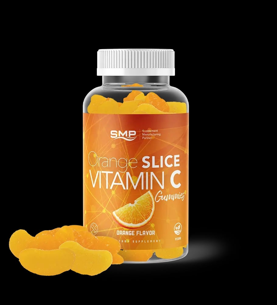Vitamin C Gummy Slices - Natural Orange Flavor