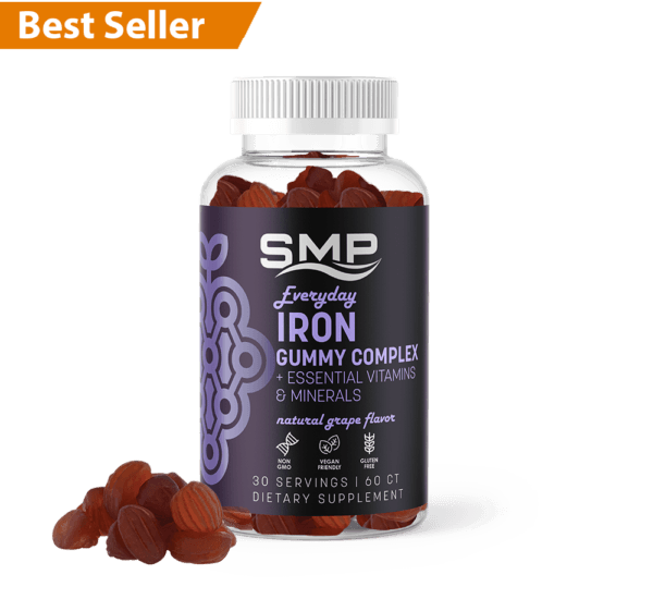Iron Gummies – Natural Grape Flavor