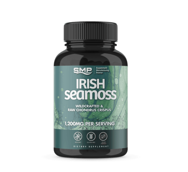 Irish Sea Moss Extract Capsules 600mg ea