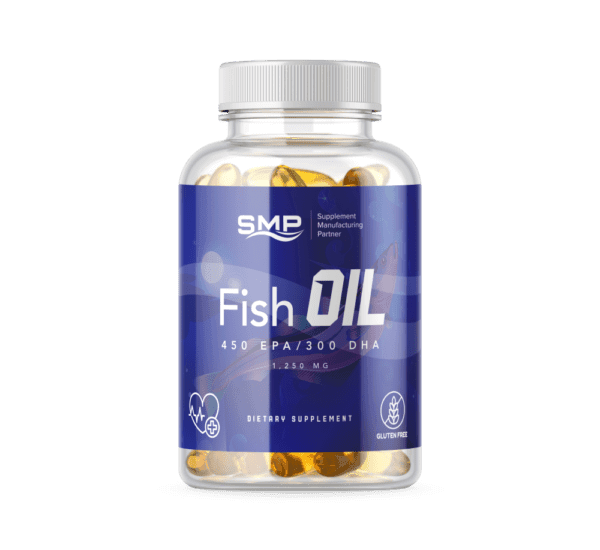 Fish Oil 1,250 mg Softgels – Contain Omega 3 Fatty Acids – 450 EPA/300 DHA