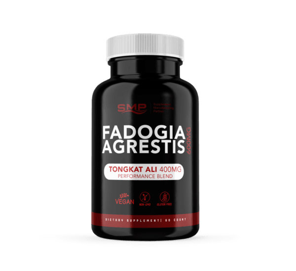 Fadogia Agrestis 600mg & Tongkat Ali 400mg Extracts Performance Blend Vegetable Capsules – Non-GMO – Gluten-Free – Vegan