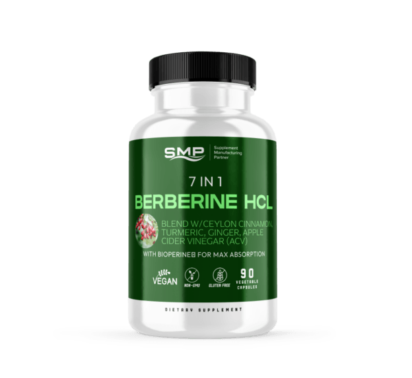 7 In 1 Berberine HCL + Blend Capsules
