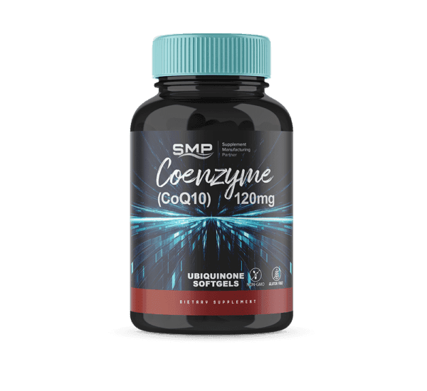 Coenzyme Q10 (CoQ10) – 120mg Ubiquinone Softgel – White Shell