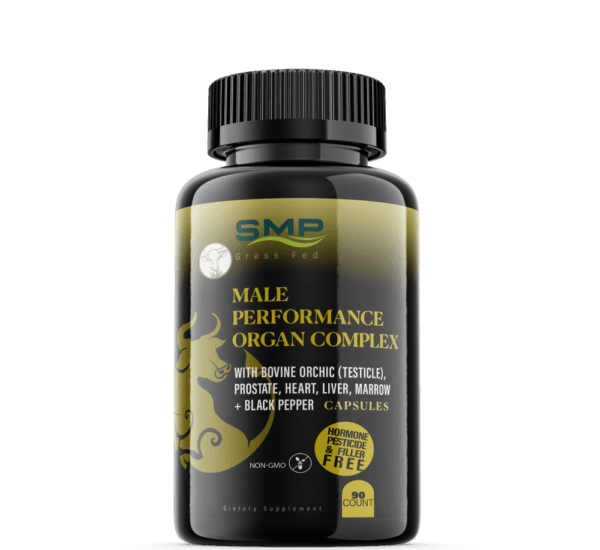 Grass-Fed Male Performance & Optimization Organ Complex