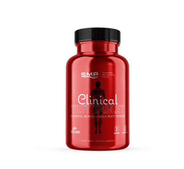 Clinical Test Tablet Booster w/ Elemental Boron + Maca Root Powder + Bioperine