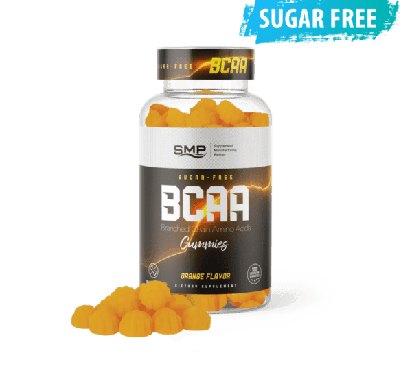 Sugar-Free BCAA Gummies – Orange Flavor