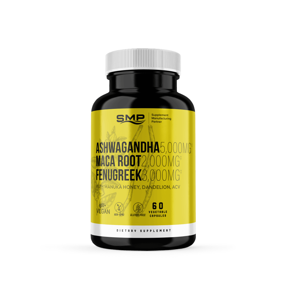 Ashwagandha & Maca All In 1 Capsules, Size '00'