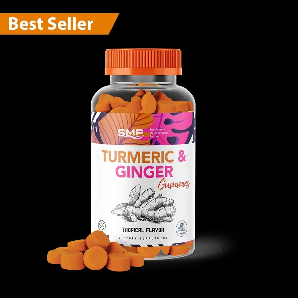 Turmeric & Ginger Gummies – Tropical Flavor
