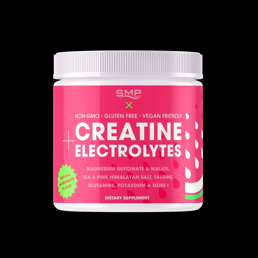 Stock Natural Watermelon 'Hydrate' Creatine Electrolyte Powder 339g (30 Servings)