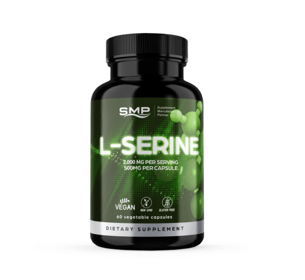 L-Serine Capsules 500 mg ea