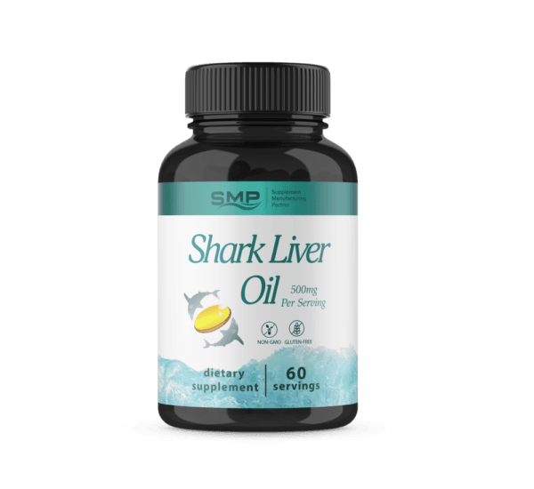 Shark Liver Oil 500mg Softgels