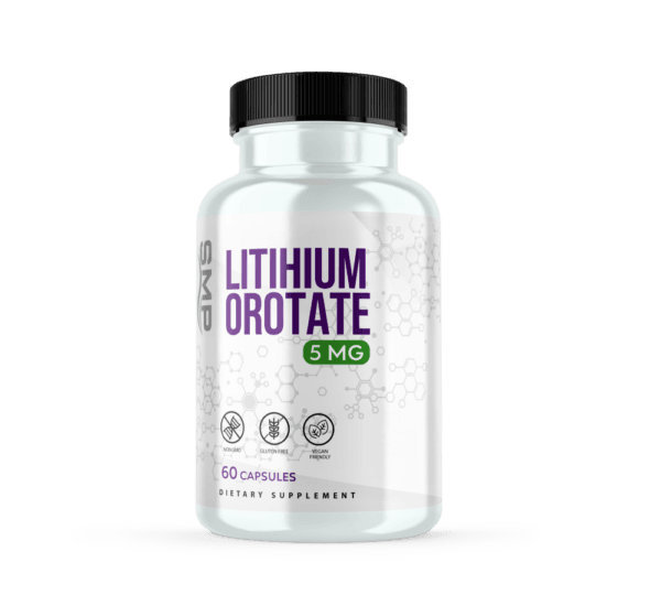 Lithium (from Lithium Orotate) Capsule 5 mg ea