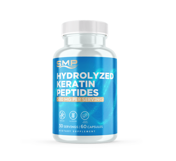 Hydrolized Keratin Peptide Capsules 250mg ea