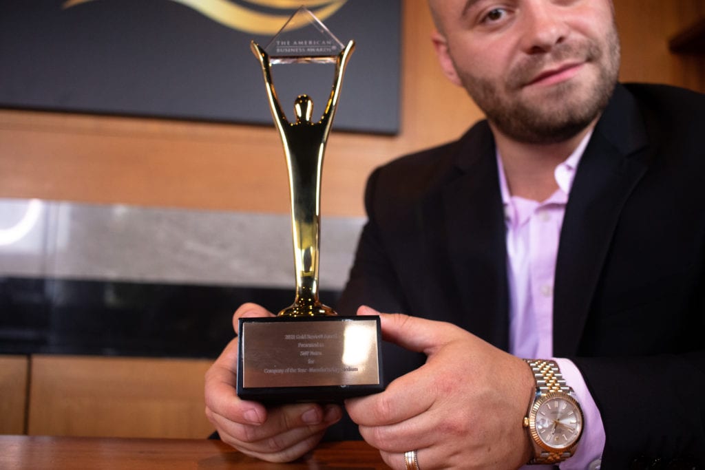 SMP Nutra 2021 Stevie Award ceremony photo 1