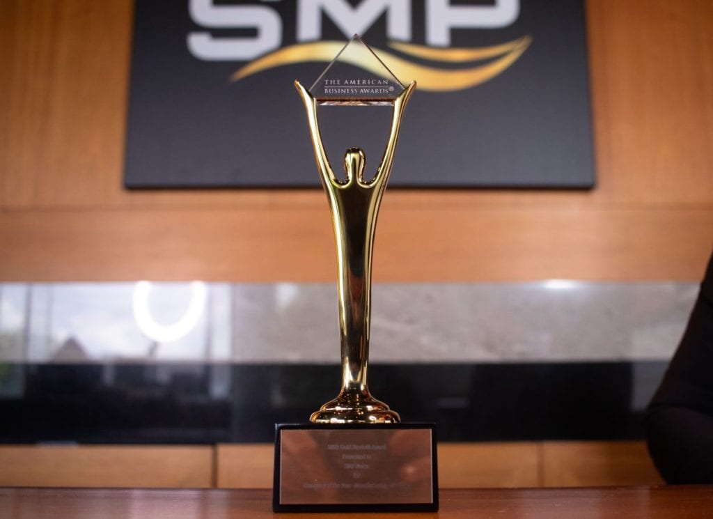 SMP Nutra 2021 Stevie Award ceremony photo 2