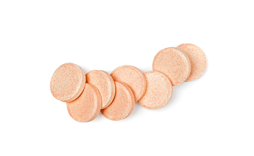 Compressed supplement tablets