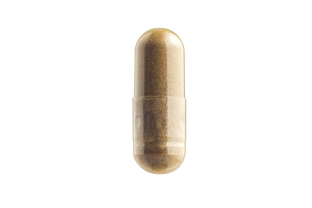 Powder-filled capsule from capsule vitamin manufacturing
