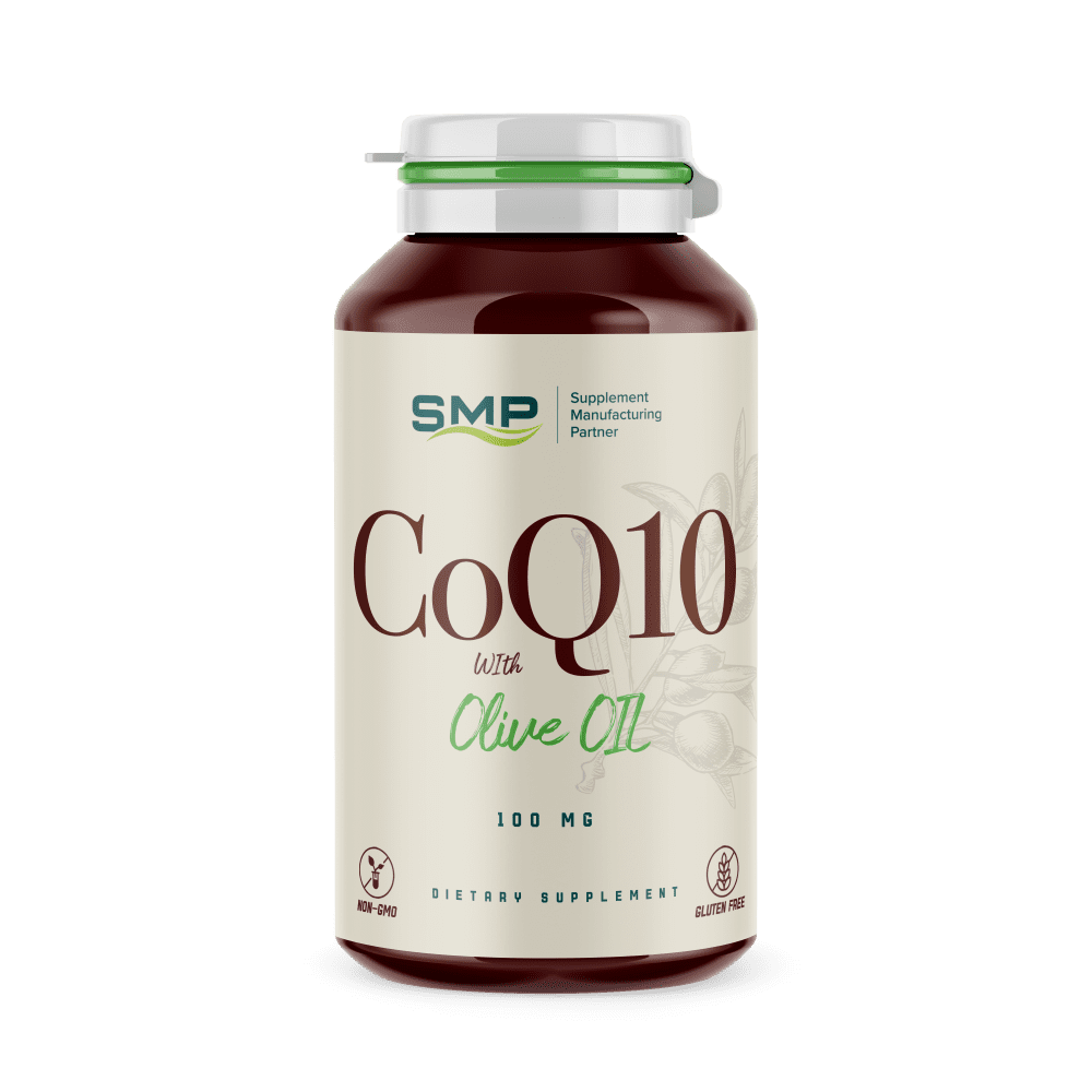 Private Label CoQ10 w/ Olive Oil - CoQ10 OliveOil