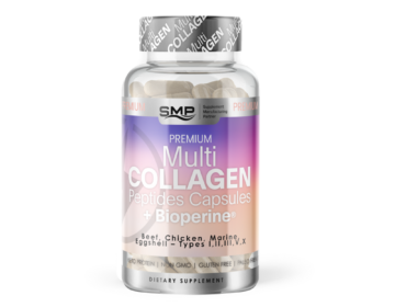 Multi Collagen Peptides Capsules + Bioperine 100634