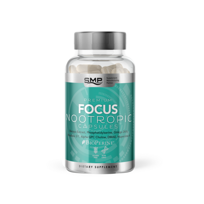 Premium Focus Nootropic Formula Capsules 100574