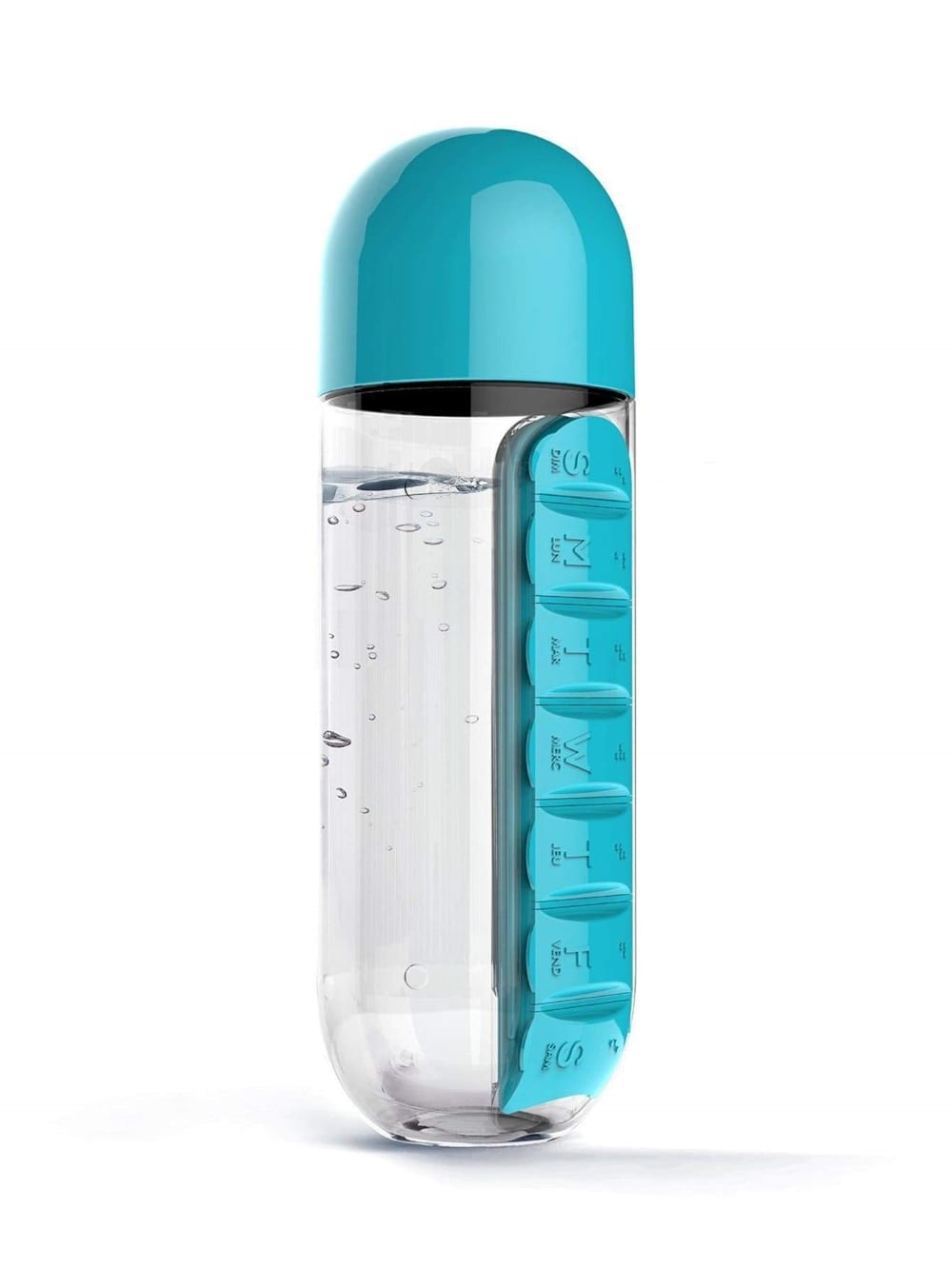 Shaker Bottle With Daily Medicine Storage - SMPNutra.com | Your Premier ...