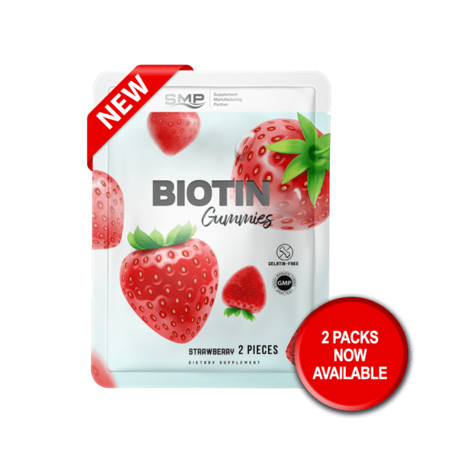 Biotin Strawberry Gummies