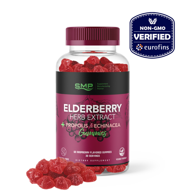 Elderberry Herb Extract -PROPOLIS ECHINACEA-Raspberry 100452 (002)