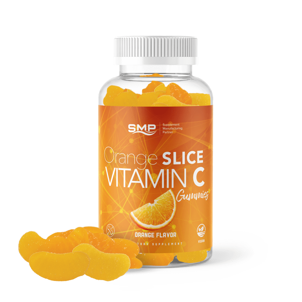 Private Label Vitamin  C  Slices Orange  Flavor