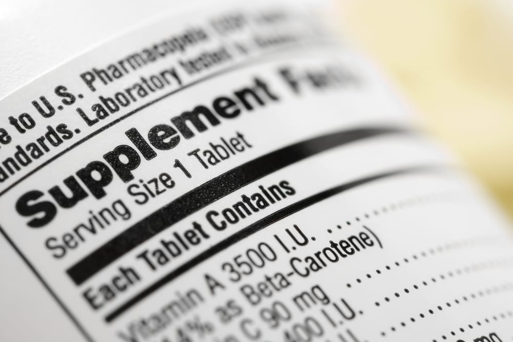 Dietary Supplement Labels