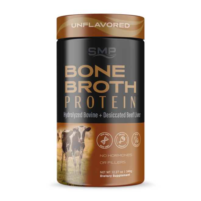 Bone Broth Protein + Bovine Liver Powder