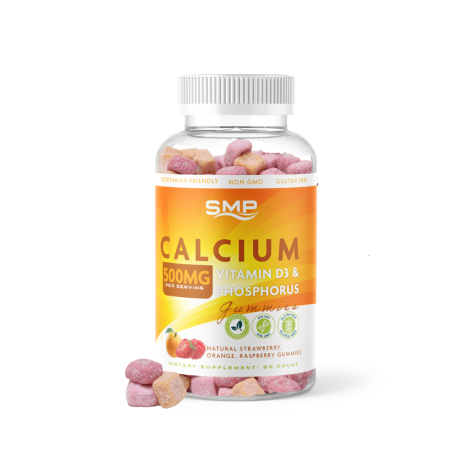 Calcium 500mg + Vitamin D3 Gummies 101184