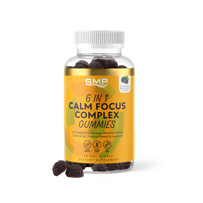 6 In 1 Calm Focus Support Gummies 101262
