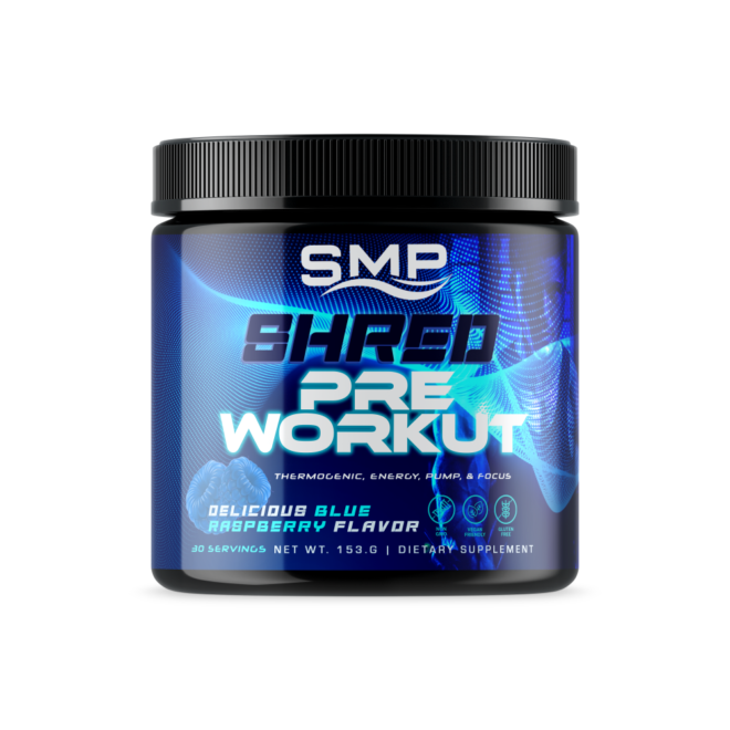 Shred Pre Workout Powder BlueRaspberry 101312