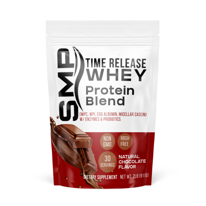 Time Release Whey Protein Chocolate 2LB 101390
