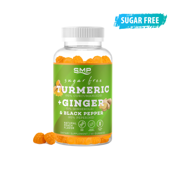Turmeric Ginger Sugar Free Gummies 101487 (002)