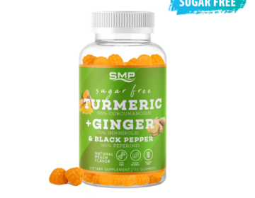 Turmeric Ginger Sugar Free Gummies 101487