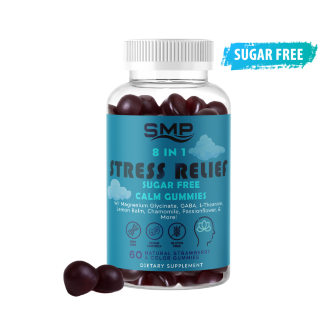 8 In 1 Stress Relief Gummies Sugar Free 101562 (002)