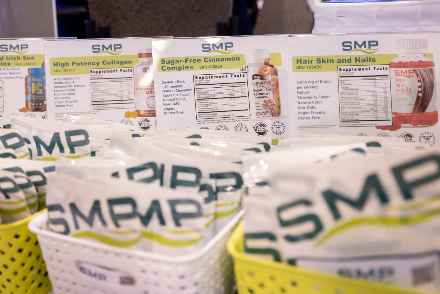 SMP Nutra's Wide Array Of Sample Offerings- Natural Products Expo West