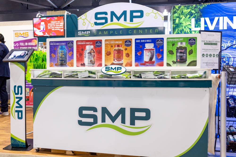 SMP Nutra Sample Center- Natural Products Expo East 2023