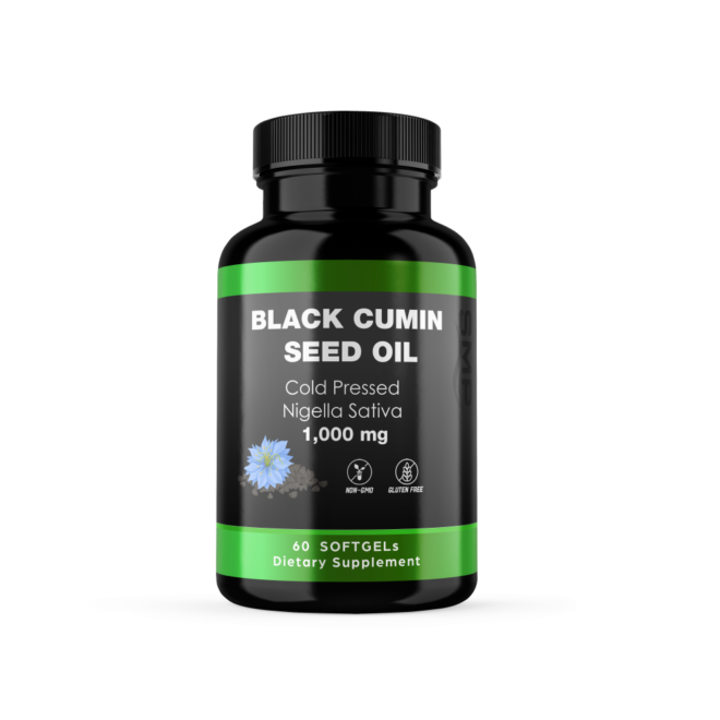Black Cumin Seed Oil 1000mg Softgels 101646