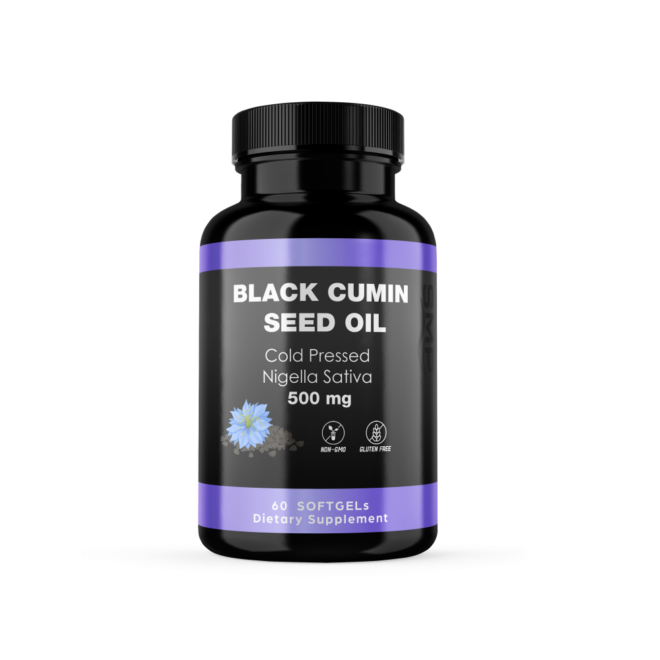 Black Cumin Seed Oil 500mg Softgels 101647