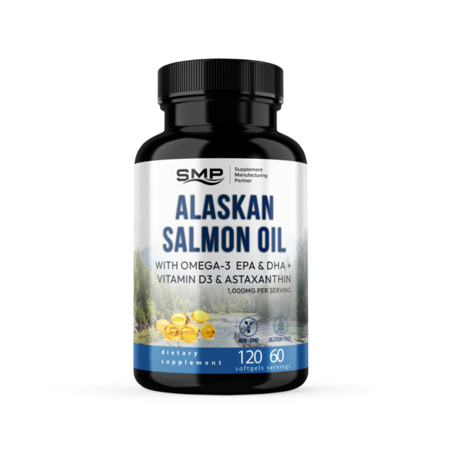 Salmon Oil 1000mg Softgels 101655