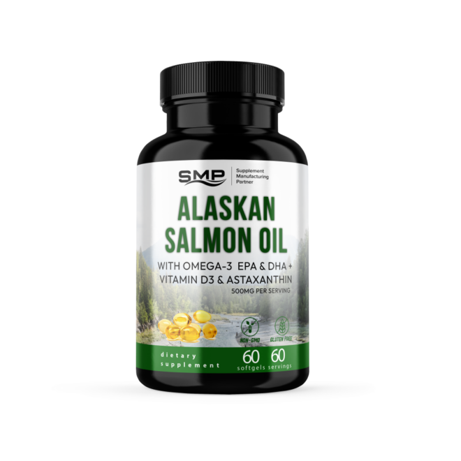Salmon Oil 500mg Softgels 101654